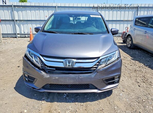5FNRL6H54LB021831 2020 HONDA ODYSSEY Gray Vista frontal
