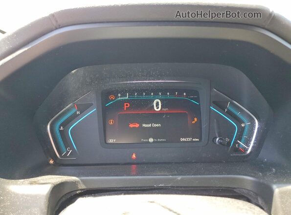 5FNRL6H54LB021831 2020 HONDA ODYSSEY Gray Vista del cuadro de instrumentos