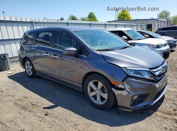 5FNRL6H54LB021831 2020 HONDA ODYSSEY Gray Delantero derecho