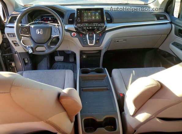 5FNRL6H56LB031776 2020 HONDA ODYSSEY Серый Вид панели приборов