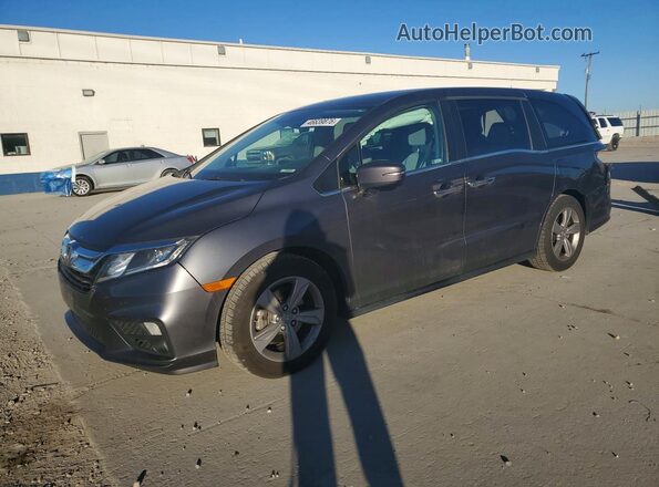 5FNRL6H56LB031776 2020 HONDA ODYSSEY Серый Передняя левая четверть