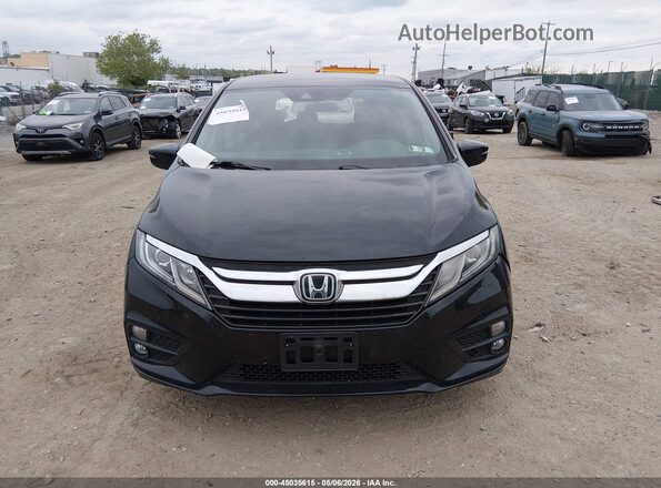 5FNRL6H56LB051543 2020 HONDA ODYSSEY Черный Вид задней части салона