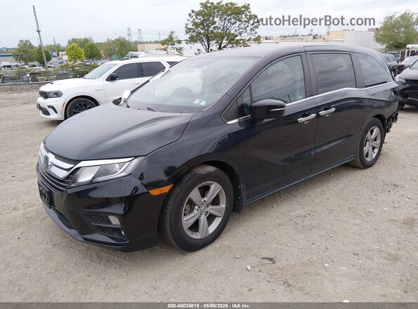 5FNRL6H56LB051543 2020 HONDA ODYSSEY Черный Передняя левая четверть