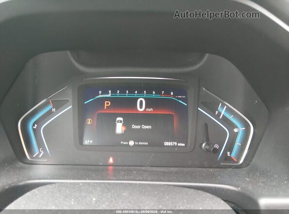 5FNRL6H56LB051543 2020 HONDA ODYSSEY Черный Вид задних сидений