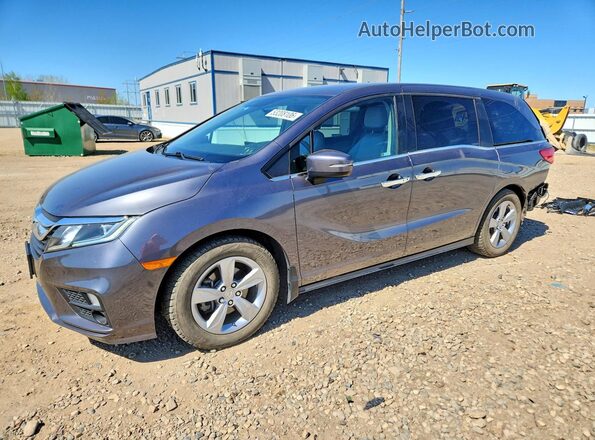 5FNRL6H56LB074420 2020 HONDA ODYSSEY Charcoal Vista tres cuartos delantera izquierda