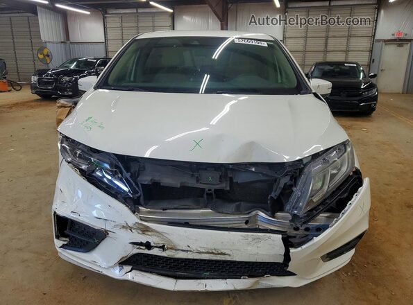 5FNRL6H57KB111294 2019 HONDA ODYSSEY Белый Вид спереди