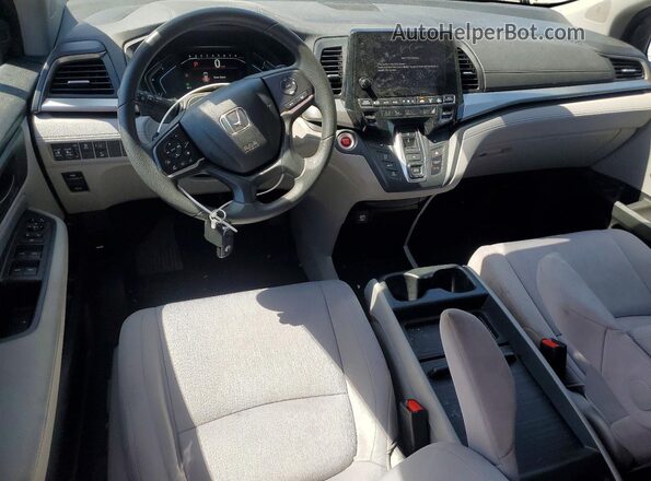 5FNRL6H57LB036095 2020 HONDA ODYSSEY Серый Вид панели приборов