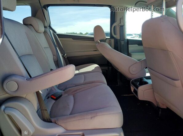 5FNRL6H57LB036095 2020 HONDA ODYSSEY Серый Вид задней части салона