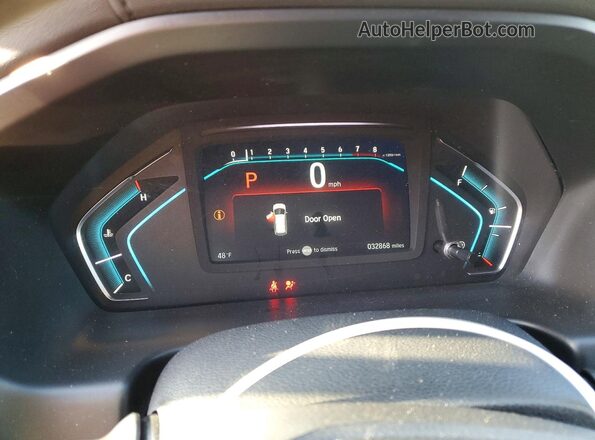 5FNRL6H58JB084220 2018 HONDA ODYSSEY Серебряный Вид щитка приборов
