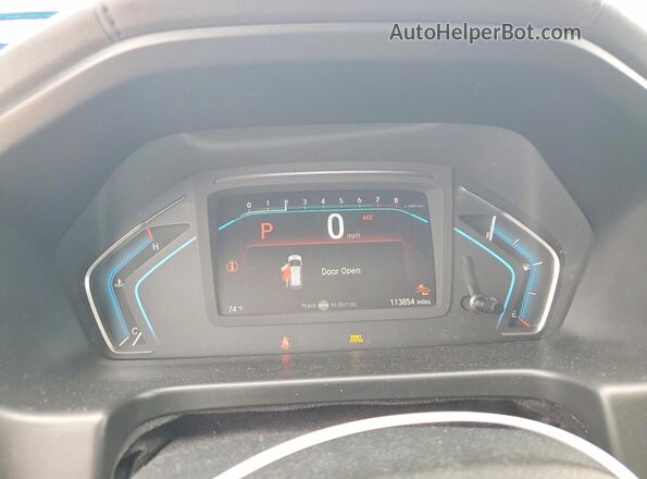 5FNRL6H58LB035585 2020 HONDA ODYSSEY Silver Vista del cuadro de instrumentos