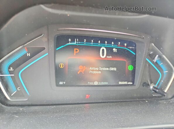5FNRL6H58MB016830 2021 HONDA ODYSSEY Gray Vista del cuadro de instrumentos