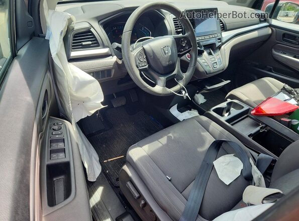 5FNRL6H58MB016830 2021 HONDA ODYSSEY Gray Vista del salpicadero