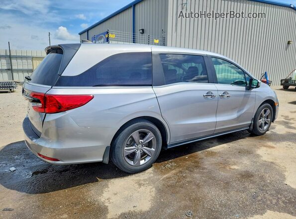5FNRL6H58MB016830 2021 HONDA ODYSSEY Gray Trasero derecho