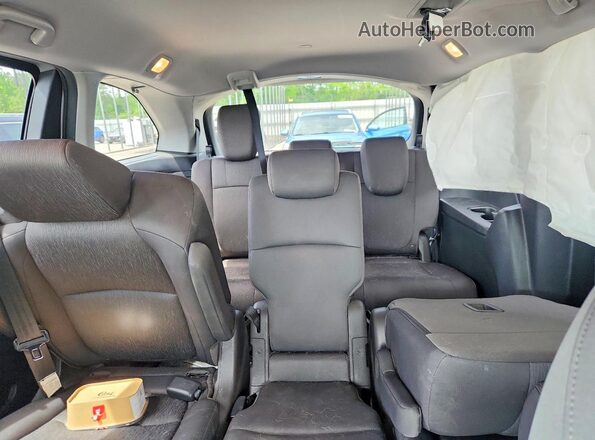 5FNRL6H58MB016830 2021 HONDA ODYSSEY Gray Vista de los asientos traseros
