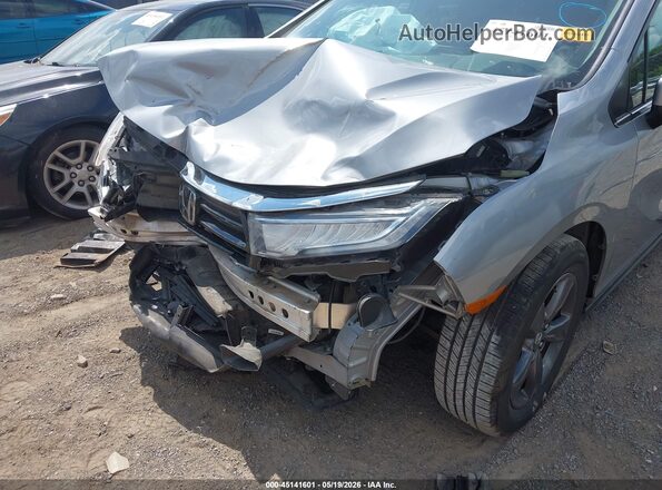 5FNRL6H58MB019193 2021 HONDA ODYSSEY Silver Front view