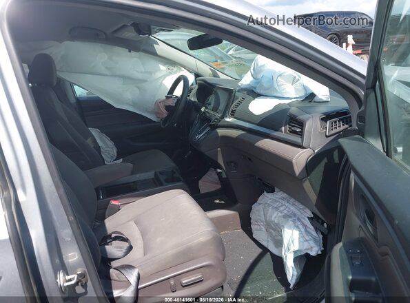 5FNRL6H58MB019193 2021 HONDA ODYSSEY Silver Front interior view