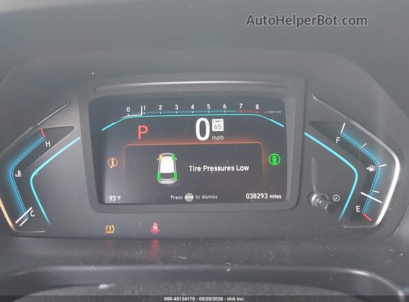 5FNRL6H59NB008690 2022 HONDA ODYSSEY Белый Вид задних сидений