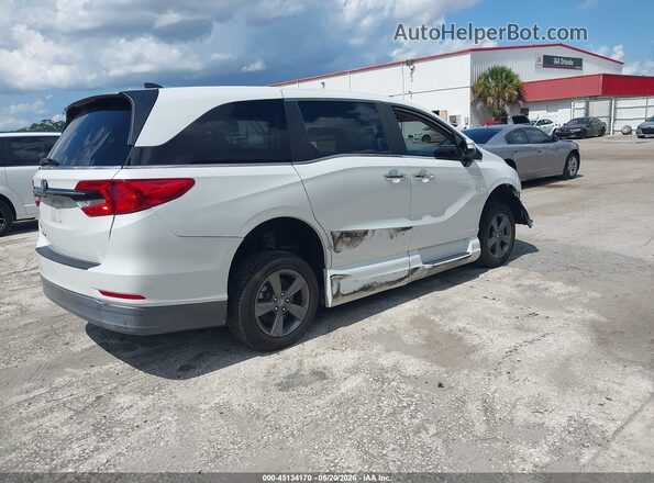 5FNRL6H59NB008690 2022 HONDA ODYSSEY Белый Задняя правая четверть