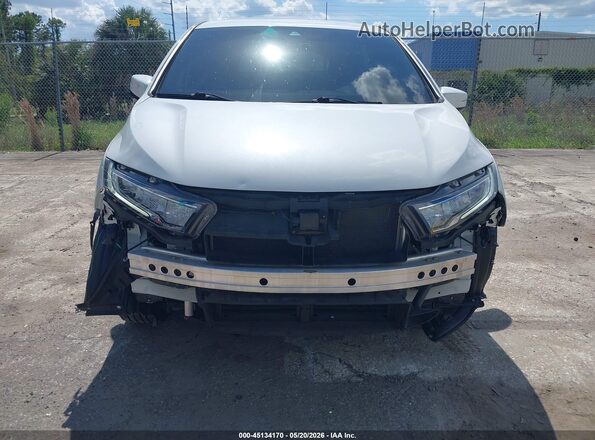 5FNRL6H59NB008690 2022 HONDA ODYSSEY Белый Вид спереди