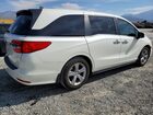 2018 Honda Odyssey Ex White vin: 5FNRL6H5XJB106119