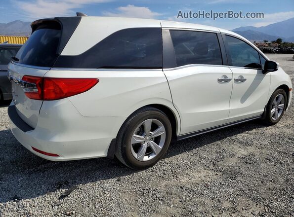 5FNRL6H5XJB106119 2018 HONDA ODYSSEY White Задня права чверть