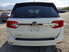 2018 Honda Odyssey Ex White vin: 5FNRL6H5XJB106119