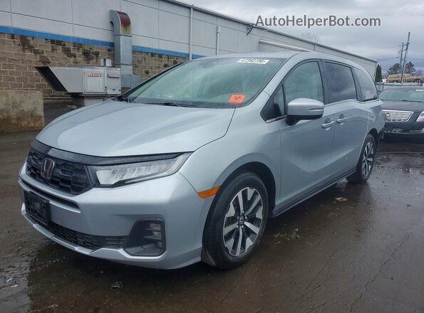 5FNRL6H60SB011529 2025 HONDA ODYSSEY Серебряный Передняя левая четверть