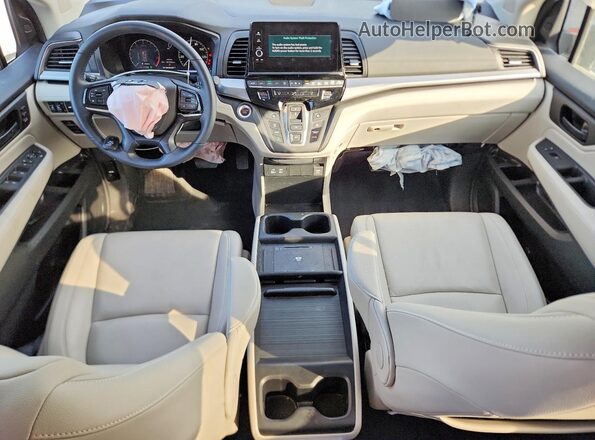 5FNRL6H60SB043395 2025 HONDA ODYSSEY Серый Вид панели приборов