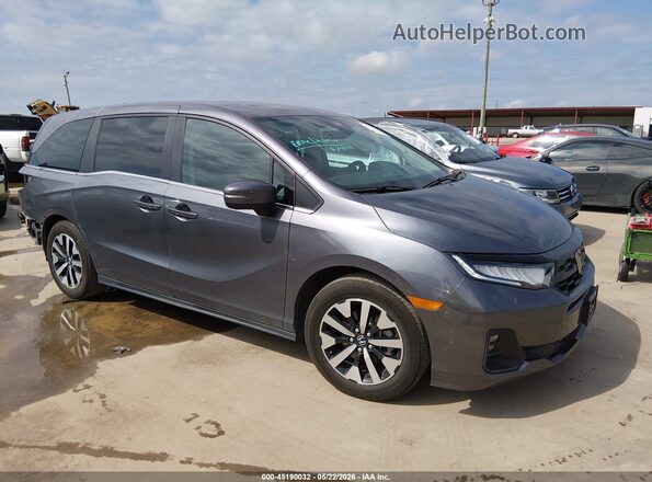 5FNRL6H60SB078437 2025 HONDA ODYSSEY Серый Передняя правая четверть