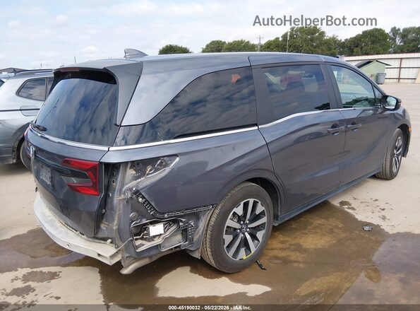 5FNRL6H60SB078437 2025 HONDA ODYSSEY Серый Задняя правая четверть