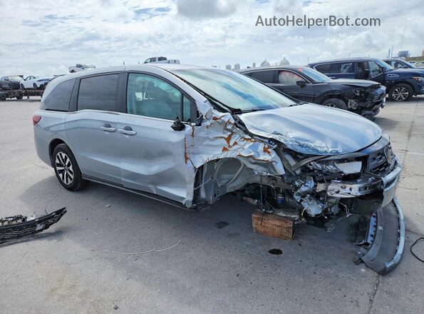 5FNRL6H60SB083587 2025 HONDA ODYSSEY Silver Przód prawy