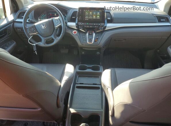 5FNRL6H61PB005102 2023 HONDA ODYSSEY Silver Vista del salpicadero