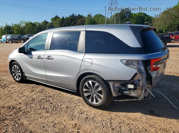 5FNRL6H61PB005102 2023 HONDA ODYSSEY Silver Trasero izquierdo