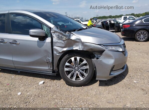 5FNRL6H61PB061783 2023 HONDA ODYSSEY Silver Front view