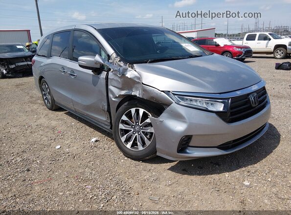 5FNRL6H61PB061783 2023 HONDA ODYSSEY Silver Front right