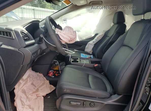 5FNRL6H61TB004347 2026 HONDA ODYSSEY Black Вид салону спереду