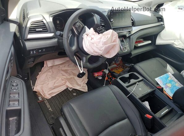 5FNRL6H61TB004347 2026 HONDA ODYSSEY Black Вид панелі приладів