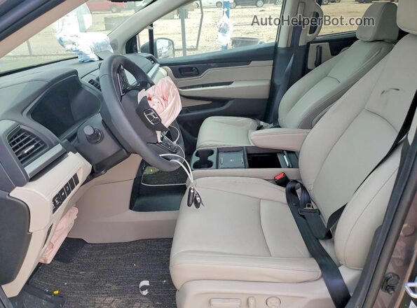 5FNRL6H61TB007300 2026 HONDA ODYSSEY Gray Вид салону спереду