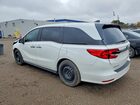 2022 Honda Odyssey Exl White vin: 5FNRL6H62NB504469