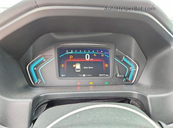 5FNRL6H62PB059072 2023 HONDA ODYSSEY Серый Вид щитка приборов