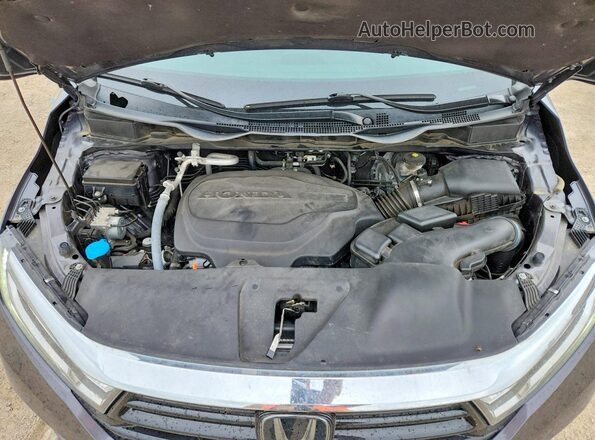 5FNRL6H62PB059072 2023 HONDA ODYSSEY Серый Вид подкапотного пространства