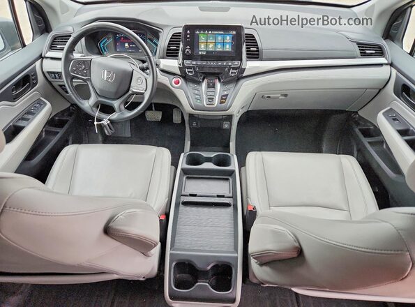 5FNRL6H62PB059072 2023 HONDA ODYSSEY Серый Вид панели приборов