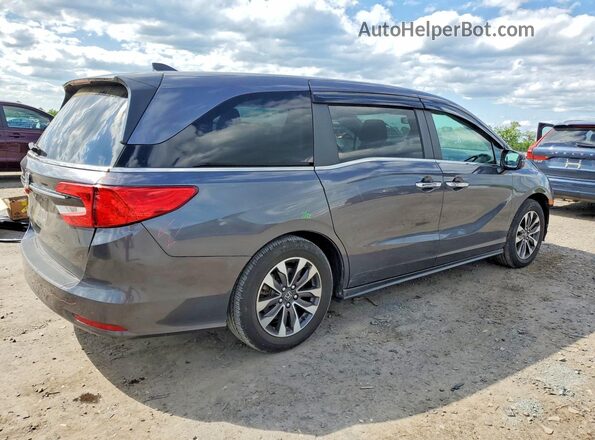 5FNRL6H62RB001711 2024 HONDA ODYSSEY Серый Задняя правая четверть