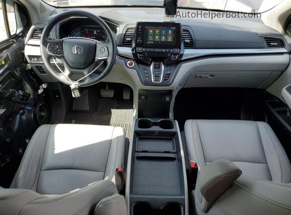 5FNRL6H62RB001711 2024 HONDA ODYSSEY Серый Вид панели приборов