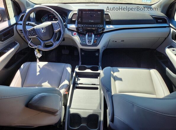 5FNRL6H62RB034031 2024 HONDA ODYSSEY Серый Вид панели приборов