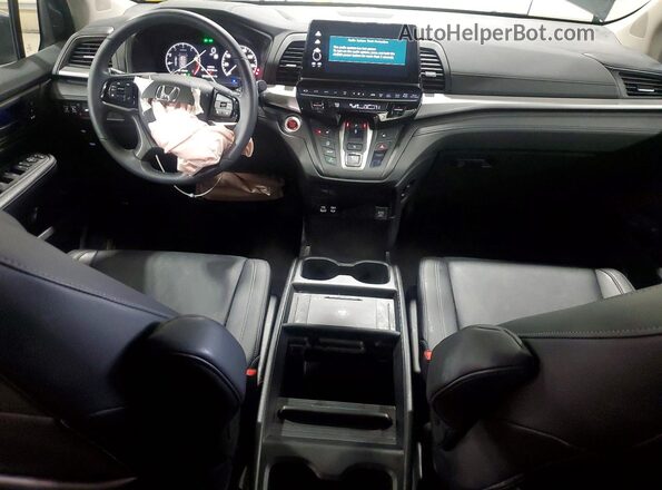 5FNRL6H62SB020779 2025 HONDA ODYSSEY Black Widok deski rozdzielczej