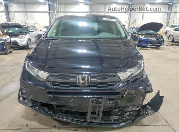 5FNRL6H62SB020779 2025 HONDA ODYSSEY Black Widok z przodu