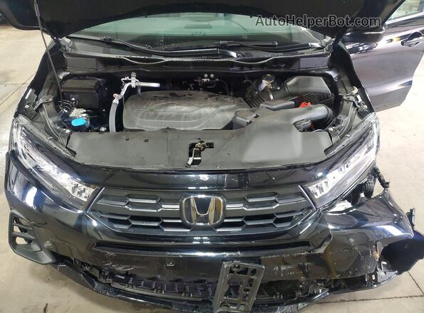 5FNRL6H62SB020779 2025 HONDA ODYSSEY Black Widok komory silnika