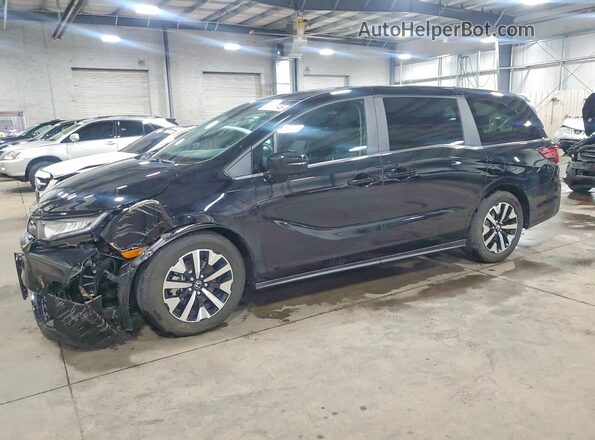 5FNRL6H62SB020779 2025 HONDA ODYSSEY Black Przód lewy