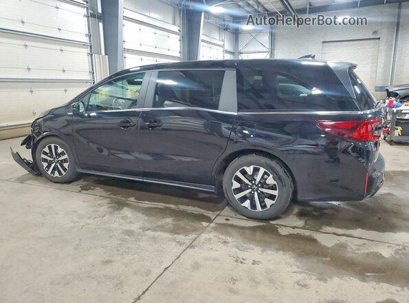 5FNRL6H62SB020779 2025 HONDA ODYSSEY Black Tył lewy